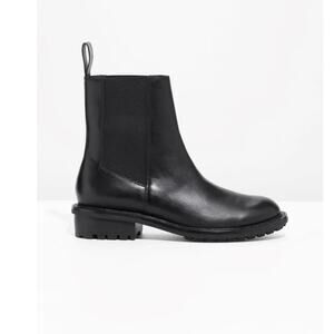 & Other Stories Leather Chelsea Boots, Size 8